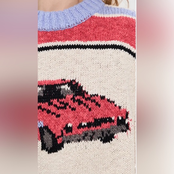 NWT Free People Fast Lane Pullover Sweater - Picture 5 of 10